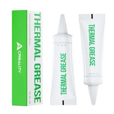 Creality 3D 프린터 열 그리스 높은 전도성 핫엔드 및 노즐용 250°C 고온 방지 페이스트 모든 FDM 프린터에 적합 (1팩) 272632, 2