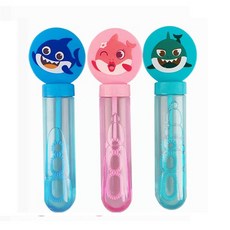 兒童節禮物 露營野餐 幼稚園生日禮物 分享 小禮物 活動小禮物 獎勵 迷你泡泡 造型泡泡 兒童玩具, 1個, 【不指定】色鯊魚寶寶泡泡棒1支, 不指定