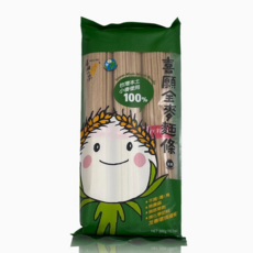 喜願 全麥麵條300公克/包 3包 - 台灣在地全麥，無添加，友善環境耕作, 300g, 3個