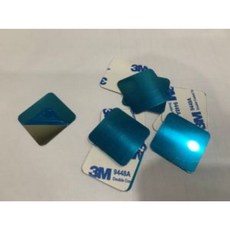 3M 양면테이프 자석부착용 사각철판 30 x 30mm 스티커 접착식, 1개