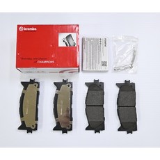 BREMBO 來令片 煞車皮 TEANA J31 J32 LIVINA TIIDA X-TRAIL T32, 1個, TIIDA 13+ 前, N/A