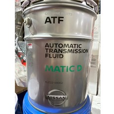 NISSAN 日產 ATF MATIC D 自動變速油 SENTRA TIIDA LIVINA, 1個, 20L 超值20L裝