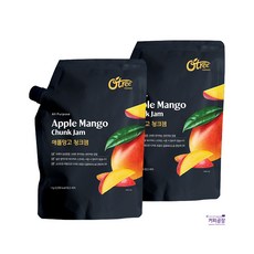 오트리 오트리푸드 애플망고 청크잼, 2개, 1kg