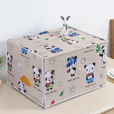 간단한 모든 항목을 포함하는 전자 레인지 커버 보호 커버 방수 내유성 가정용 방진 전자 레인지 커버 타, 02 48X37X28cm, 03 floral