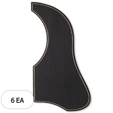 고퍼우드 로즈우드 픽가드 0.8mm G-AGPG-W, 6개