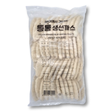 [무료배송]흰살 생선까스 2.5kg(50gx50개) 업소용 대용량 한식부페 추천, 2.5kg, 1개