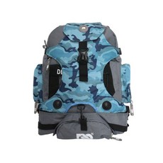 인라인 롤러스케이트 가방 스케이트 밀리터리 롤러브레이드 백팩, 5. 위장 블루(대사이즈), 1개