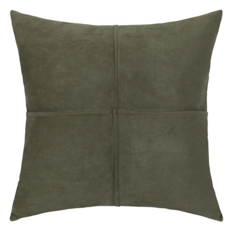 빅무드 카라 벨벳 쇼파 쿠션 국산솜포함, 올리브