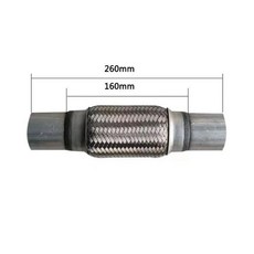 마후라용접 자동차 머플러 배기자바라 튜브 파이프 용접, 51 x 160x260, 1개