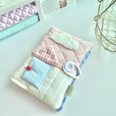 패브릭 북커버 토마토 책커버 다이어리커버 책케이스 북 파우치, 1개, 작은집