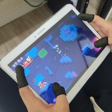 M7H_ 게임골무 스마트폰터치골무 손가락장갑 손가락골무 게이밍골무 스마트폰 터치골무 손가락장갑 블랙, 1개, 검정 색상