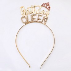 벌스데이 퀸 머리띠, N16  단품_FREE, 1개