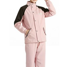 아띠꼴로 남자 오토바이 우비 여성 바이크 배달 우의, 핑크아이싱