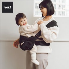 [모롤리] 베어허그 힙시트 사이드백 VER.1 울트라블랙, 블랙