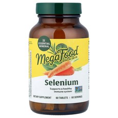 MegaFood 메가푸드 셀레늄 60정 미네랄보충제