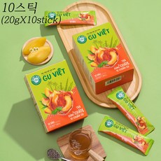 저스트비엣 치아씨드 과일차 복숭아맛 / 정식수입 / 아이스티 / 국내배송, 1박스, 10개입