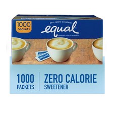 이퀄 제로 칼로리 아스파탐 스위트너 1000포켓 - Equal Aspartame, 1kg, 1개