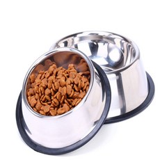 다미겨미 애견식기 스텐 고양이식기, 스레인레스 애견식기 XS