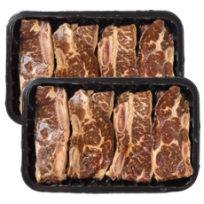 [아맛나매점] 양념 LA갈비 대용량 1+1 (LA갈비 함량 80%), 1개, 2kg