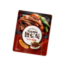 밥도둑 샘표 쓱쓱싹싹 쇠고기장조림 130g