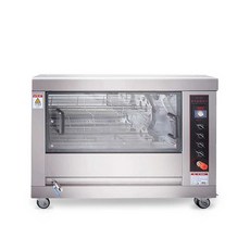 회전 통닭구이 오븐 자동 바비큐 로스트 상업용 뷔폐, 자동 항온 기능+CY-278+대형 전열
