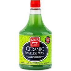 자동차 청소 및 디테일링을 위한 Griot의 차고 세라믹 린스리스 워시 노 린스 클리너 RV용 워싱 비누 보트 트럭 오토바이 10853 1갤런, 35 Fl Oz (Pack of 1)