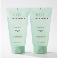 브링그린 알로에 97% 수딩젤 300ml, 2개