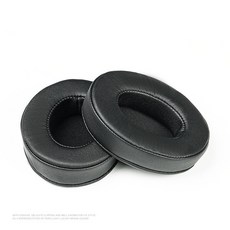 适用 酷冷至尊 Cooler Master MH752 MH751 耳罩头戴式耳机套耳机罩耳机海绵套皮套, 1個, 蛋白皮【加厚黑色】/一对