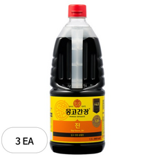 몽고간장 진, 1.5L, 3개