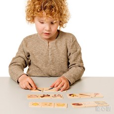 童心園 Toys for Life 聯想遊戲 桌遊 邏輯思考遊戲 木製玩具 幼兒園/幼稚園/托嬰適用, 1個
