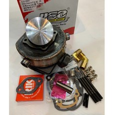 RRGS JISO DIO 54mm包半圓白鐵水冷汽缸組 外徑59mm 缸體79.5mm 14pin 全配, 1個, 54mm缸高81mm規格