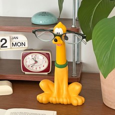 이이공브이샵 플루토 안경거치대 선글라스홀더 귀여운 피규어 인테리어소품, 단일옵션