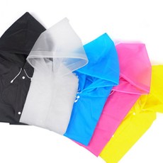 쎌롱 컬러 우비 여행용우의