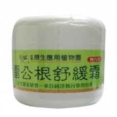 台東原生應用植物園 雷公根舒緩霜80公克/罐(外用) 天然草本 舒緩保濕, 1個, 80個裝