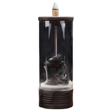 流光色高山流水倒流香爐, 1個