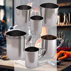 스텐 비이커 300ml 손잡이무 시약병 시험관대 요리 손잡이비커 용량플라스크 화학제품