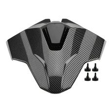 [호환] BMW RR M1000RR 용 뒷좌석 테일 커버 S 오토바이 액세서리 조수석 하드 시트 가드 험프 부품 신, 04 Carbon Fiber