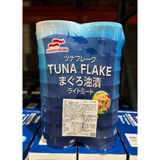 MARUHA NICHIRO 油漬鮪魚片罐頭 18入, 80g, 18個