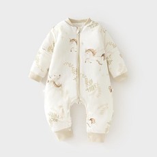 潔白 嬰兒恆溫睡袋 加棉 秋冬 120克夾棉