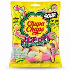 츄파춥스 사워 게코 젤리, 90g, 12개