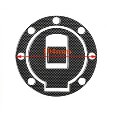 탄소 섬유 스타일 연료 가스 오일 캡 탱크 패드 보호대 스티커 오토바이 범용 혼다 스즈키 가와사키 야마하, 08 7