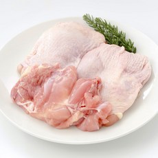 닭심보감 국내산 냉장 무뼈 닭다리살 순살 정육 1kg, 1개