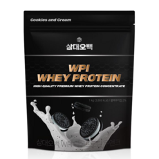 삼대오백 매시브 WPI 웨이 프로틴 단백질보충제 쿠앤크 1kg, 1박스