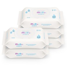 샤인 모두의 비데물티슈 캡형, 5개, 60매입, 70g
