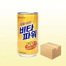 롯데칠성음료 롯데 비타파워 탄산음료, 180ml, 30개