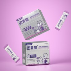 【Abao】固腸胃胜肽保健品(單盒/30pcs) 腸胃保健 益生元後生元補充 腦部神經呵護 犬貓適用, 1個, 1.5g