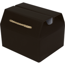 주호팩 끈손잡이 다용도 선물상자 02-2 (237x193x112), 5개, 진밤