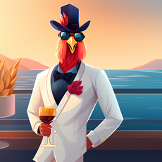 모노리스 12간지 캔버스 벽화 운수대통 액운방지 승진선물 실내 그림 인테리어 홈 액자, 10. 성공한 억만장자 닭띠