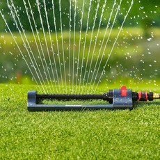 AquaStar 정원 스프링클러 전원주택 잔디 물주기 분수 스프링쿨러 마당 관수, 1개, 블루