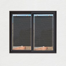 블라인드 차량 회의실 내리쬐는 점착 딱붙이는썬가드 37x125cm kon+302YD
